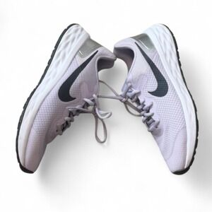 Nike Revolution 6 Next Nature Violet Frost Running Shoes, Youth 5.5/Women's 7